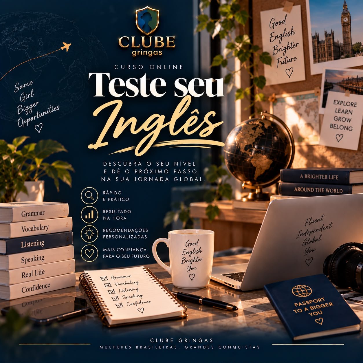 Teste seu inglês